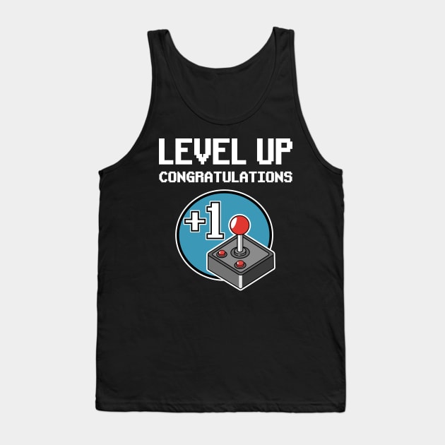 Level Up Complete Birthday Gamer I Don‘t Get Older Gift Present Tank Top by Kuehni